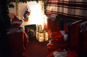 Santa grotto Maureen