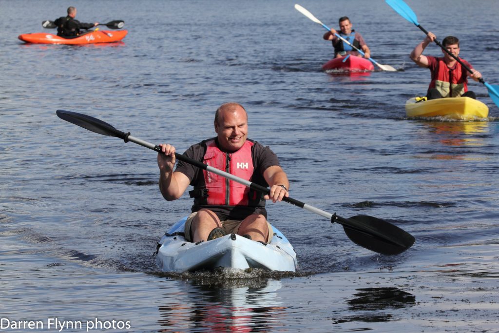 13 Darren canoe race